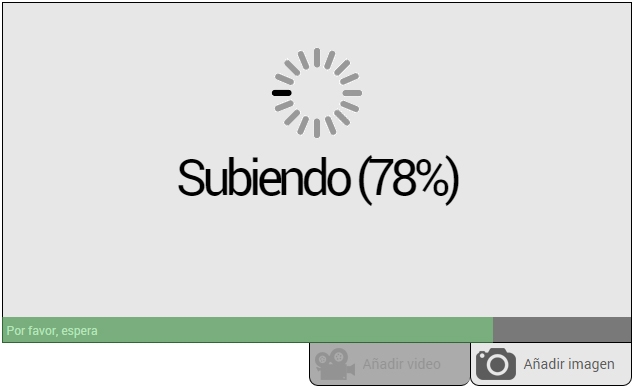 Subiendo imagen de receta